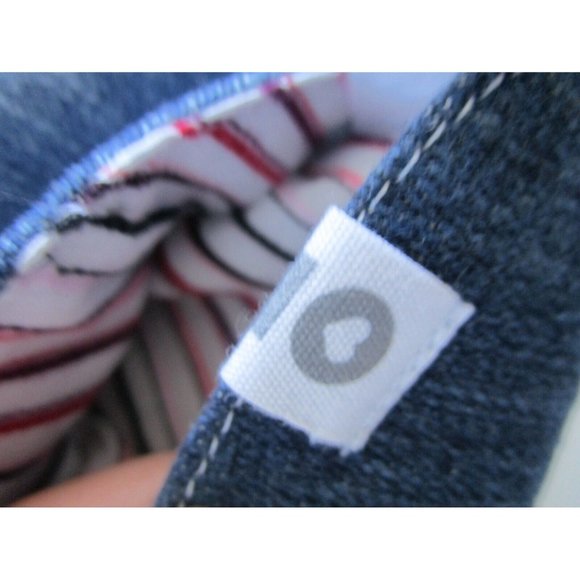 Denim Two Tone Tulip Hat Women/Girls/Teens - New with Tags - Mixed Fibers S/M - Picture 8 of 12